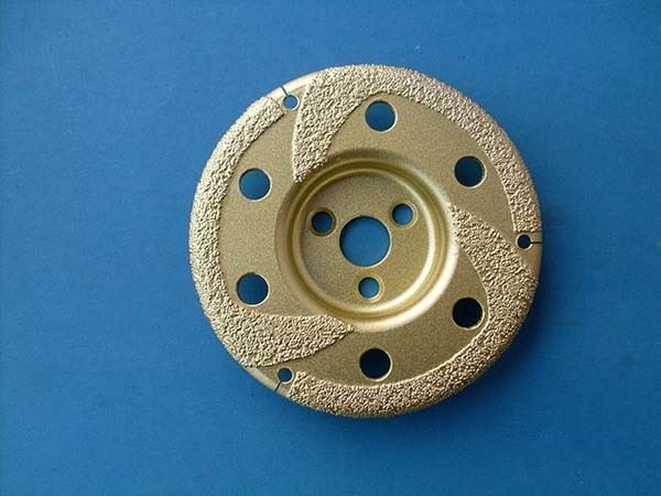钎焊金刚石花形磨盘